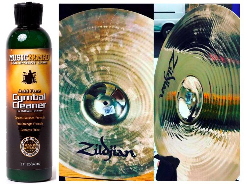 Polidor de Pratos Music Nomad MN111 Cymbal Cleaner com Mini Cristais Polidores para todas as marcas