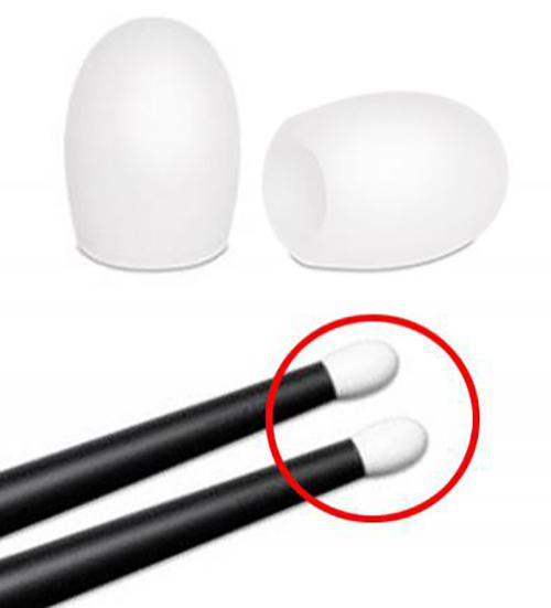 Ponta de Baqueta Ahead TIP (Par) para Refil LT e ST Replacement Tip (Padrão 5B e 2B)