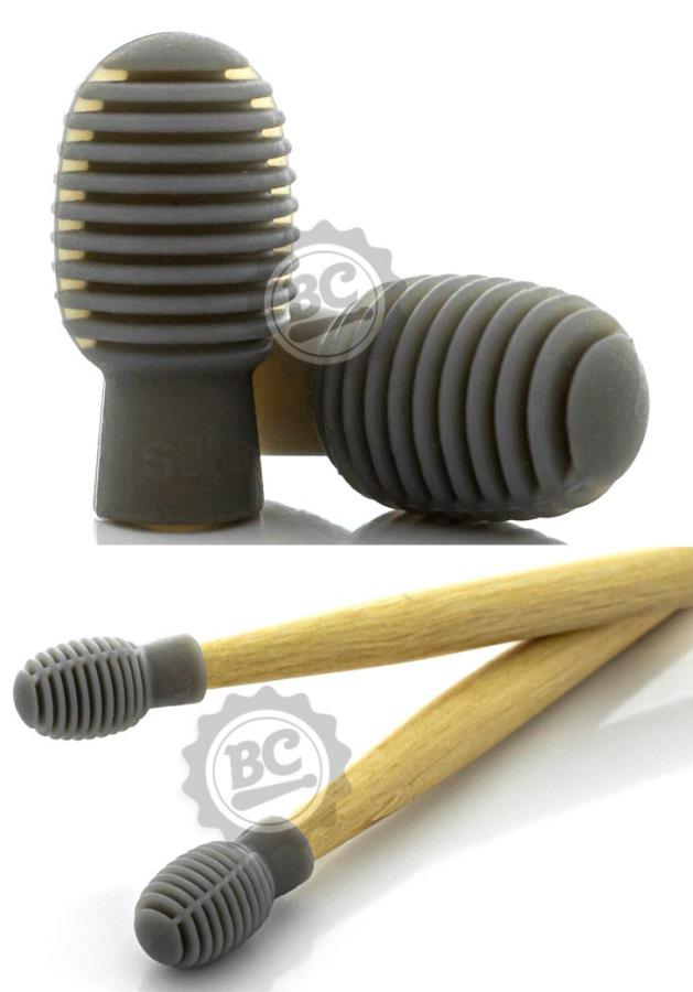 Pontas de Borracha para Estudo Spanking by Zellmer DrumStick Head Pack com 1 par que simula Pad de Estudo (500)