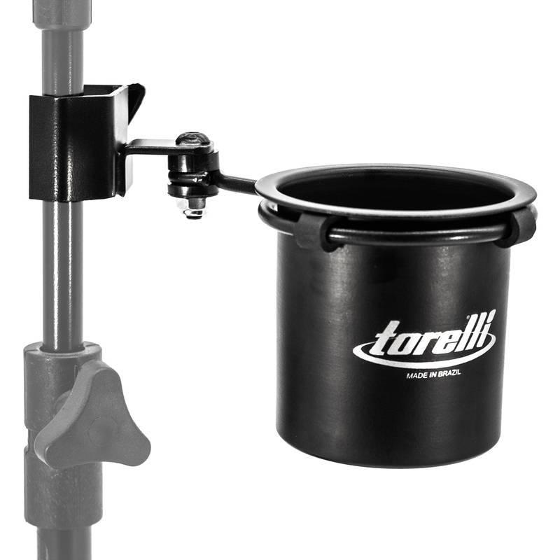 Porta Bebidas Torelli TSC81 com Clamp pra apoiar copos, squeeze, latas, garrafas na estante