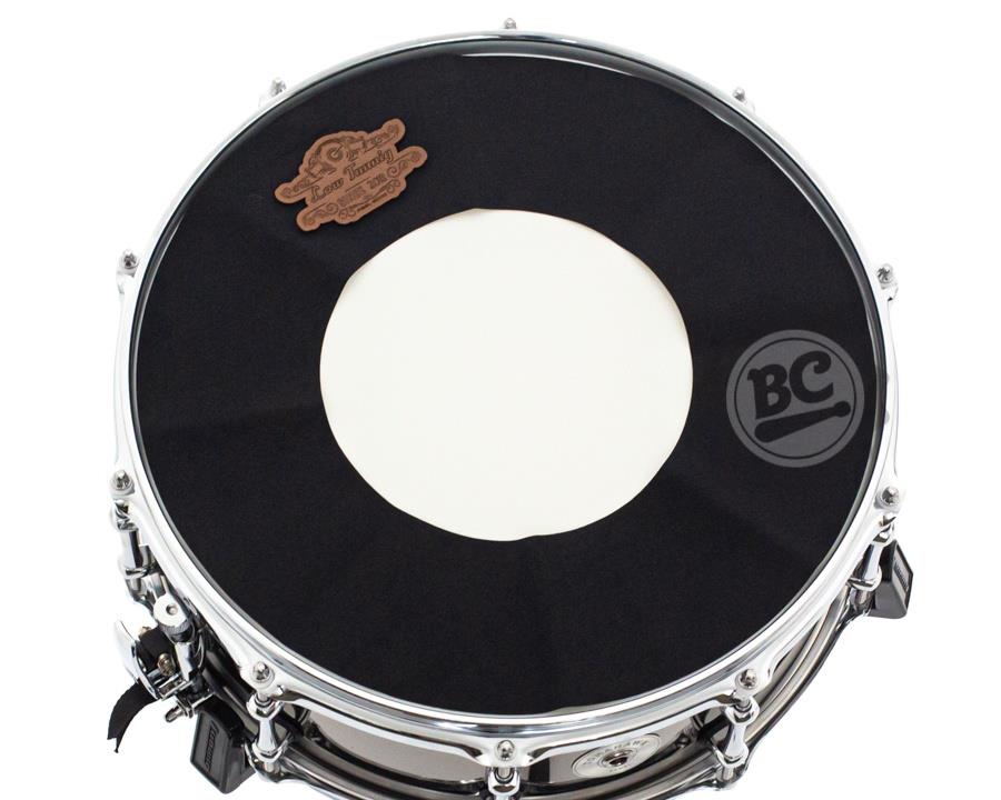 Abafador de Caixa Feel Good Low Tuning 14" Black para som de caixa grave e controlado (Made in Brazil)