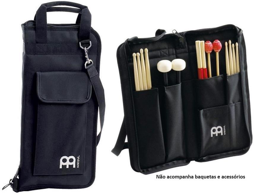 Bag de Baquetas Meinl MSB1 Professional Stick Bag Gigante Padrão Topíssimo de Linha