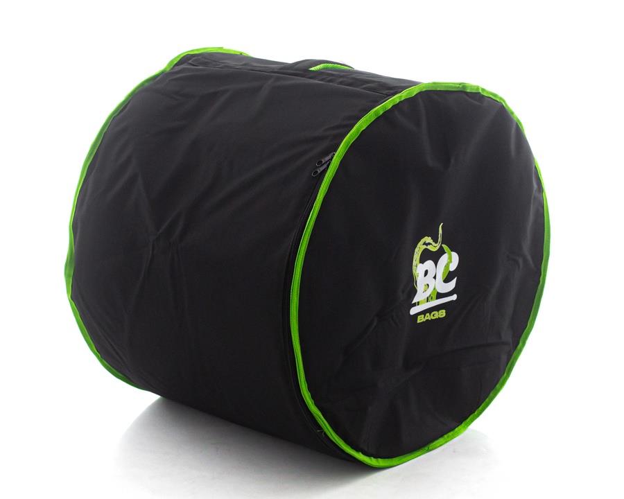 Bag de Bumbo Batera Clube BC Octogear Premium 20" mais rígida com veludo suede e costura tripla (BC0021)