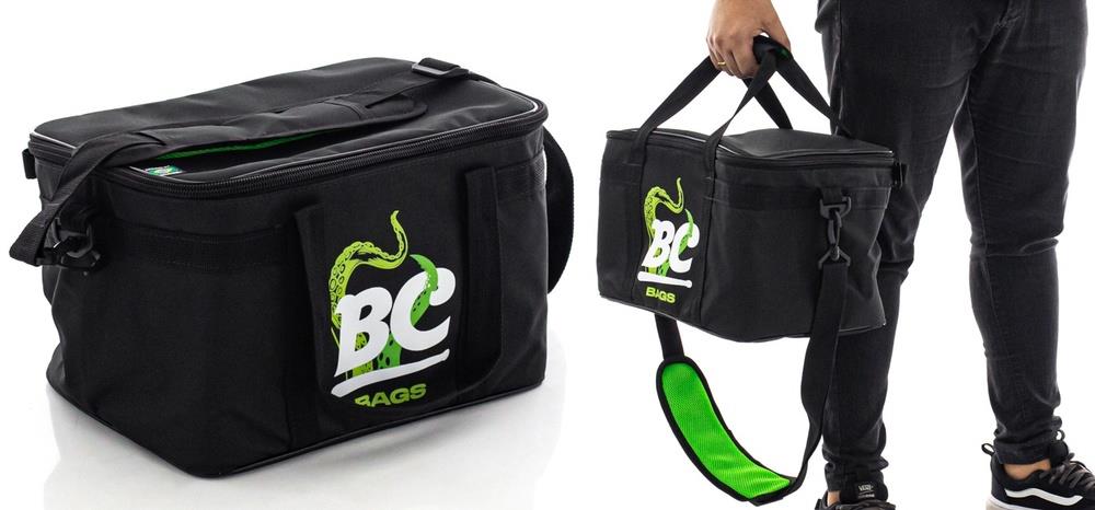 Bag de Pedal Batera Clube BC Octogear Black para Pedal Duplo ou Simples com alça de ombro (BC0028)