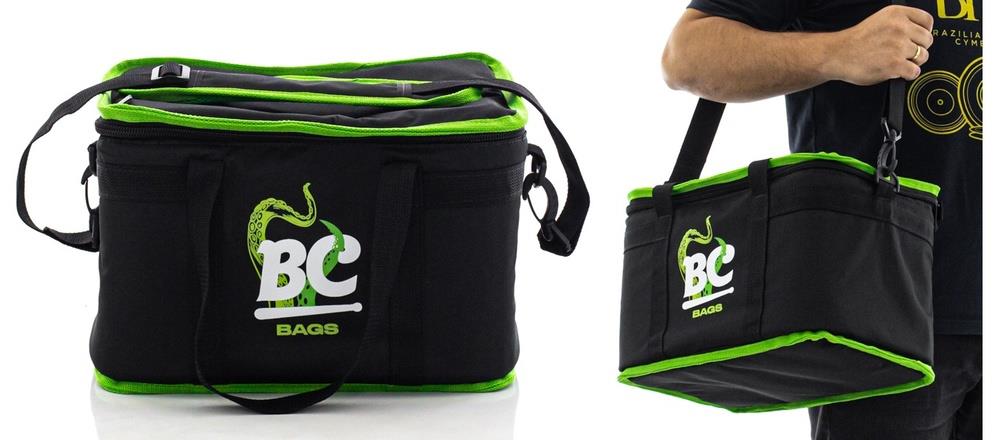 Bag de Pedal Batera Clube BC Octogear Premium para Pedal Duplo ou Simples com alça de ombro (BC0026)