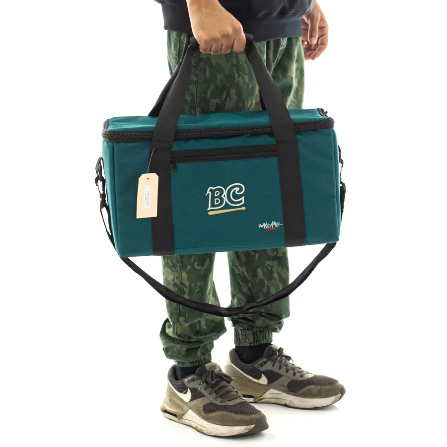 Bag de Pedal BC Batera Clube Signature Wake Make Deep Blue pedal duplo ou simples com alça de ombro
