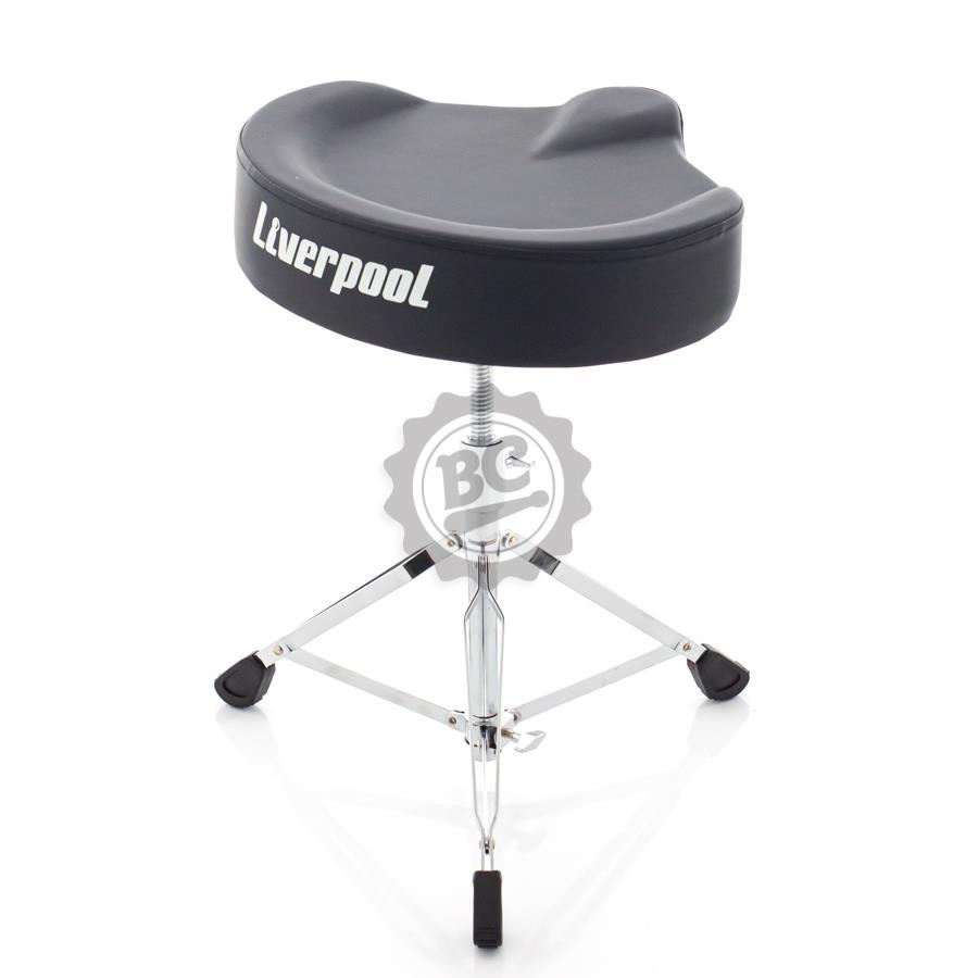 Banco Liverpool Selim Motorcycle com ajuste de altura em espiral e assento extra grande (111050)