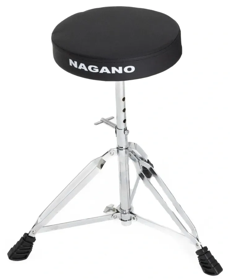 Banco Nagano Standard BCO-100 com assento redondo e pernas duplas