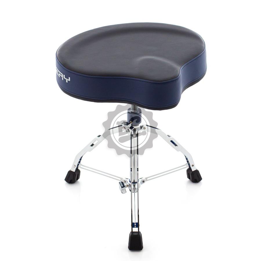 Banco Odery Precept Selim Blue Black T-907PCT.BL assento tipo selim extra large padrão top de linha