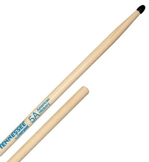 Baqueta Liverpool Tennessee American Wood Hickory Nylon (Padrão 5A) TNHY-5AN Ponta de Nylon