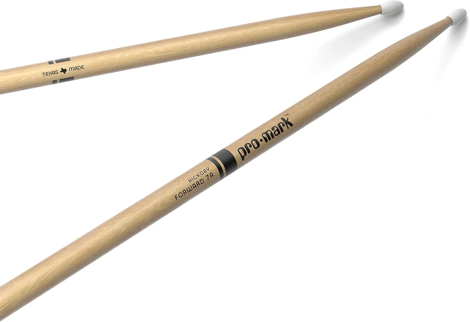 Baqueta Promark Classic American Hickory TX7AN "Padrão 7A" com Ponta de Nylon (020438)