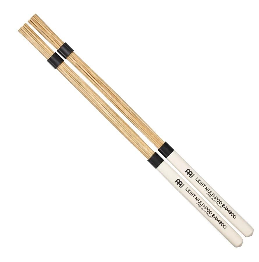 Baqueta Rod Meinl SB203 Light Multi-Rod Bamboo cerdas em Bambu para tocar com volume mais controlado