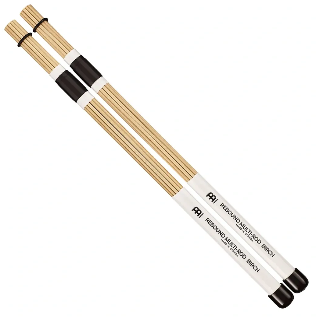 Baqueta Rod Meinl SB208 Rebound Multi-Rod em Birch para tocar com volume mais controlado