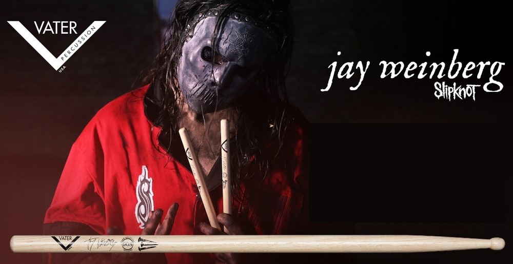 Baqueta Vater Signature Jay Weinberg 908 Padrão 5B/5A VHJW908 em Hickory Made in USA