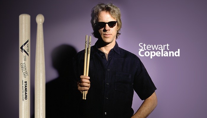 Baqueta Vater Signature Stewart Copeland The Police VHSCSTD Padrão 5A Made in USA com ponta oval
