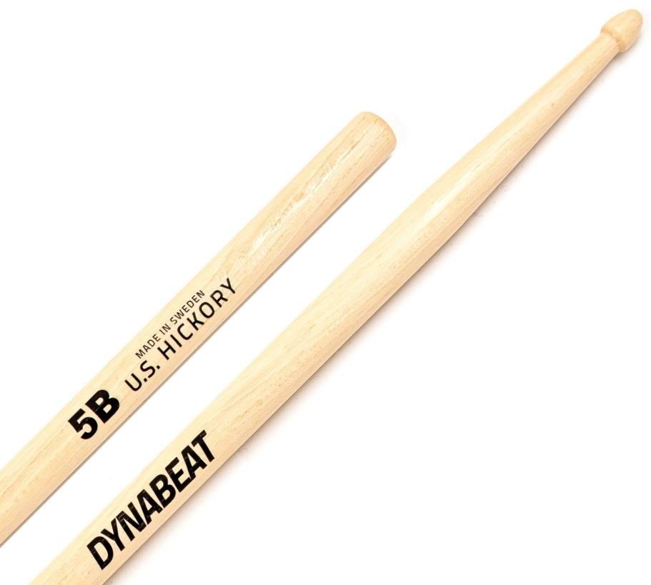 Baqueta Wincent Dynabeat Hickory 5B W-DB5B Fabricada na Suécia Padrão 5A Clássica mais acessível