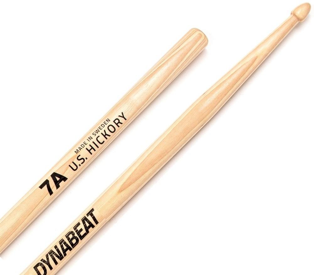 Baqueta Wincent Dynabeat Hickory 7A W-DB7A Fabricada na Suécia Padrão 5A Clássica mais acessível