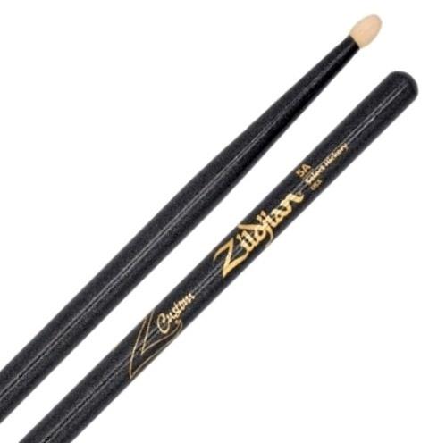 Baqueta Zildjian Limited Padrão 5A Black Chroma 400th Anniversary Ponta de Madeira (16858) Z5ACB-ZC