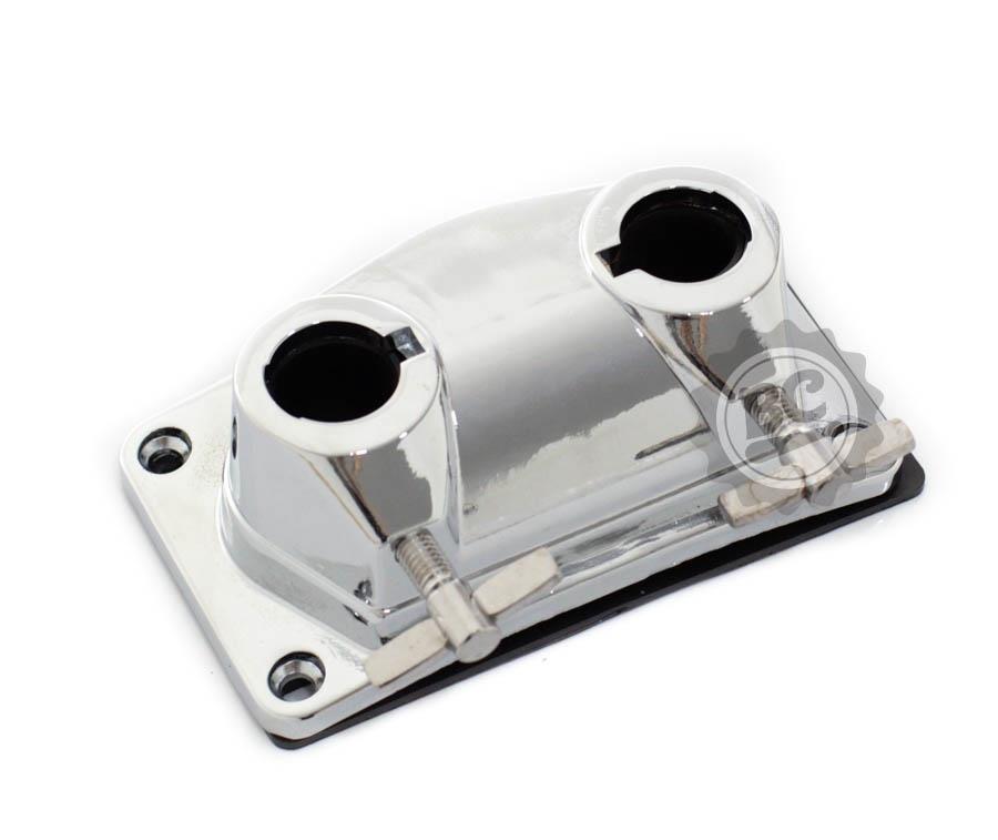 Base de Bumbo para Tons Liverpool Duplo genérico tubos 7/8" padrão Pearl de tamanho (94011)