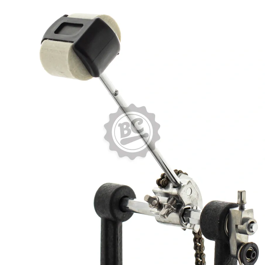 Batedor de Bumbo FSA Drums Four Face com feltro para som mais aveludado e fibra para maior punch