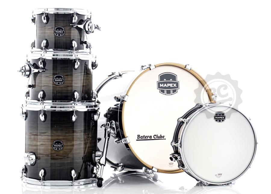 Bateria Mapex Armory Fusion Maple Birch AR504S Black Dawn 20",10",12",14" (Shell Pack)