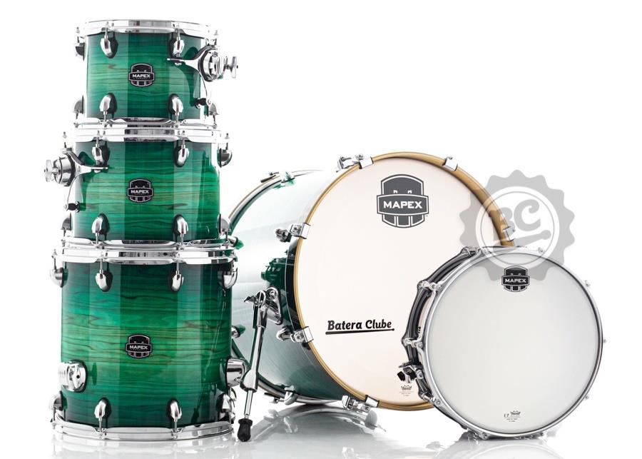 Bateria Mapex Armory Fusion Maple Birch AR504S Emerald Burst 20",10",12",14" (Shell Pack)