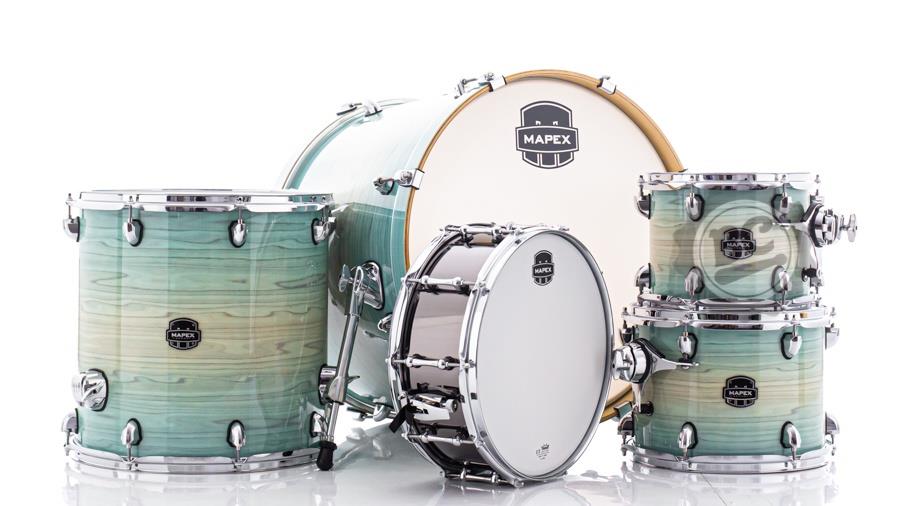 Bateria Mapex Armory Fusion Maple Birch AR504S Ultramarine 20",10",12",14" (Shell Pack)