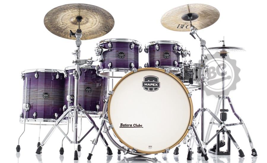 Bateria Mapex Armory Maple Birch AR628S Night Sky Burst 22",10",12",14",16" com Ferragens