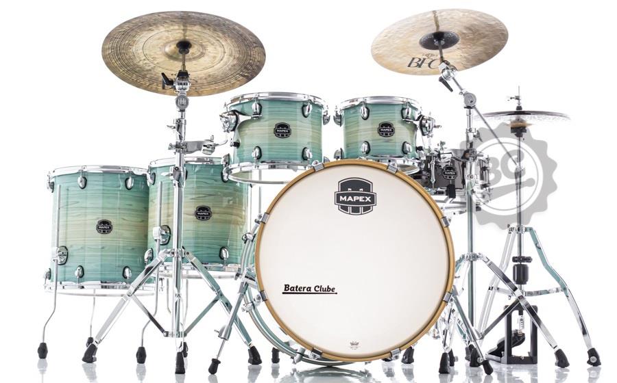 Bateria Mapex Armory Maple Birch AR628S Ultramarine 22",10",12",14",16" com Ferragens