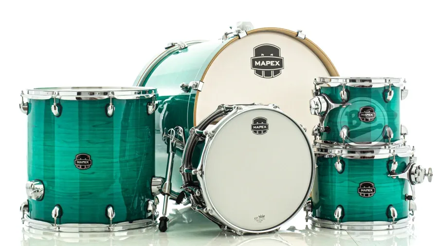 Bateria Mapex Armory Maple Birch Jade Stone Burst Fusion 20",10",12",14" (Shell Pack) AR504SV