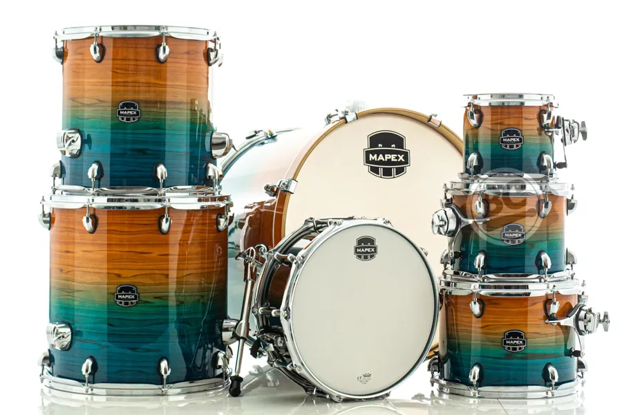 Bateria Mapex Armory Maple Birch Ocean Sunset 22",8",10",12",14",16" (Shell Pack) AR628SV