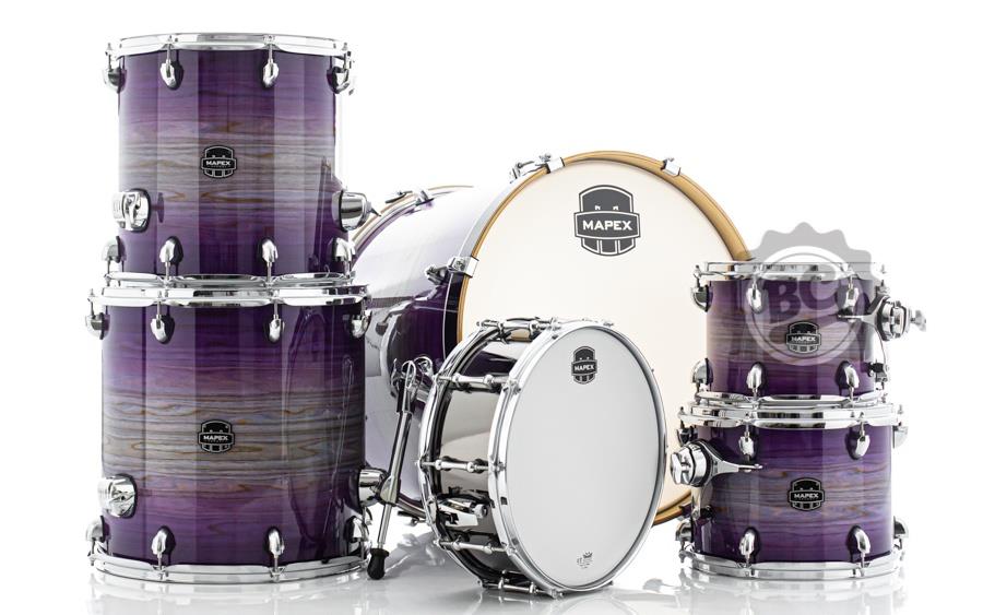 Bateria Mapex Armory Studioease Maple Birch AR628S Night Sky Burst 22",10",12",14",16" (Shell Pack)