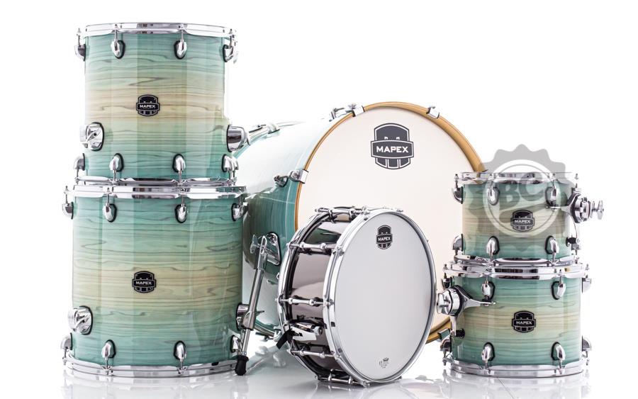 Bateria Mapex Armory Studioease Maple Birch AR628S Ultramarine 22",10",12",14",16" (Shell Pack)