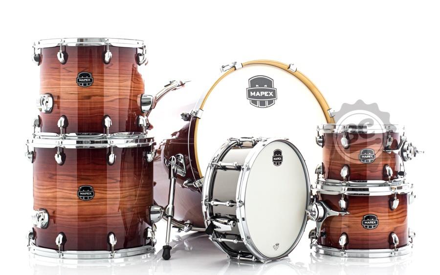 Bateria Mapex Armory Studioease Maple Birch AR628SFU Redwood Burst 22",10",12",14",16" (Shell Pack)