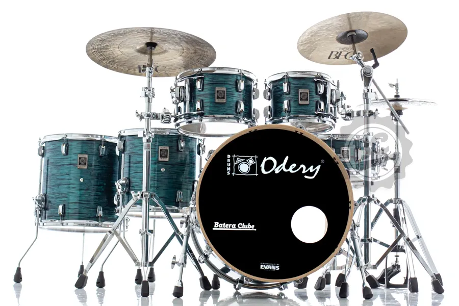 Bateria Odery New Eyedentity Maple Split Ocean 22",10",12",14",16" (Shell Pack) Ultra Premium Wrap