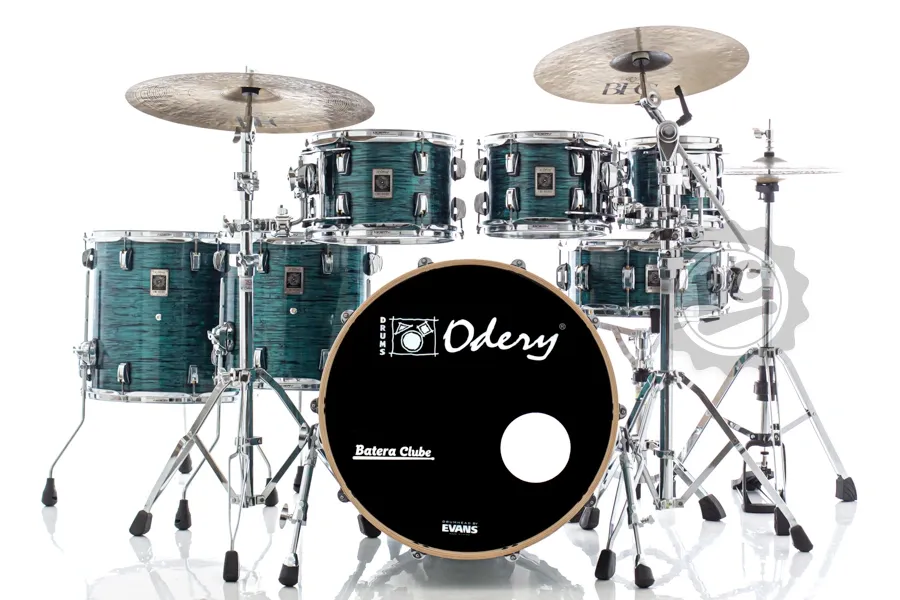 Bateria Odery New Eyedentity Maple Split Ocean 20",8",10",12",14",16" (Shell Pack) Ultra Premium Wrap