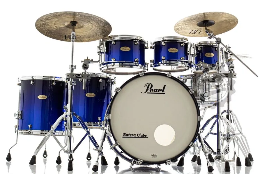Bateria Pearl Reference One Kobalt Blue Fade Metallic 22",8",10",12",14",16" (Shell Pack) R2 Air Arc Design