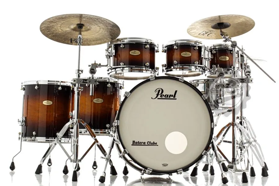 Bateria Pearl Reference One Vintage Tobacco Burst 22",8",10",12",14",16" (Shell Pack) R2 Air Arc Design