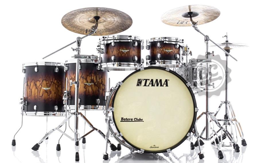 Bateria Tama Starclassic Maple Molten Satin Brown Burst 22",10",12",14",16" (Shell Pack)