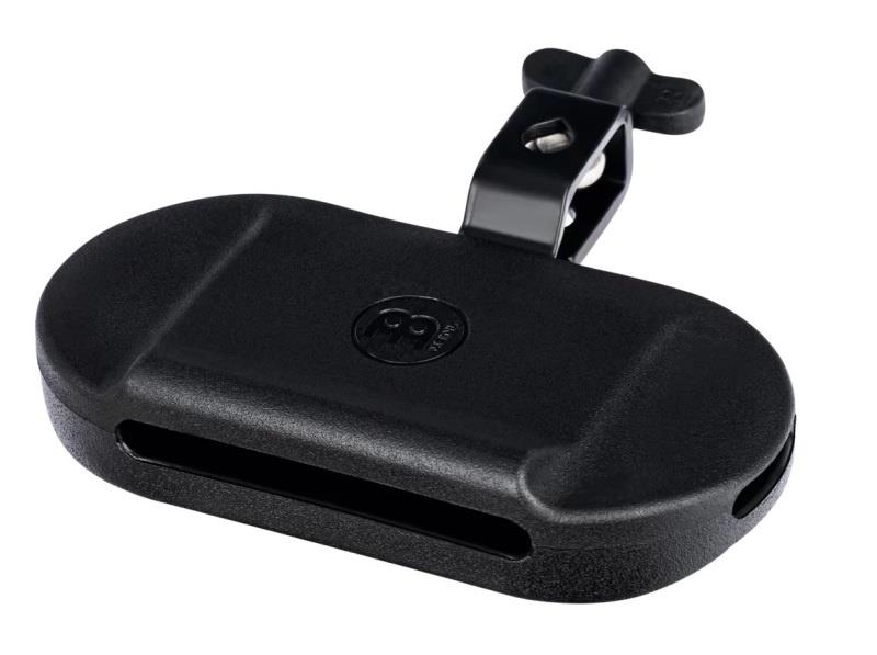 Bloco Sonoro Meinl High Pitch Block Black MPE3BK com timbre médio agudo