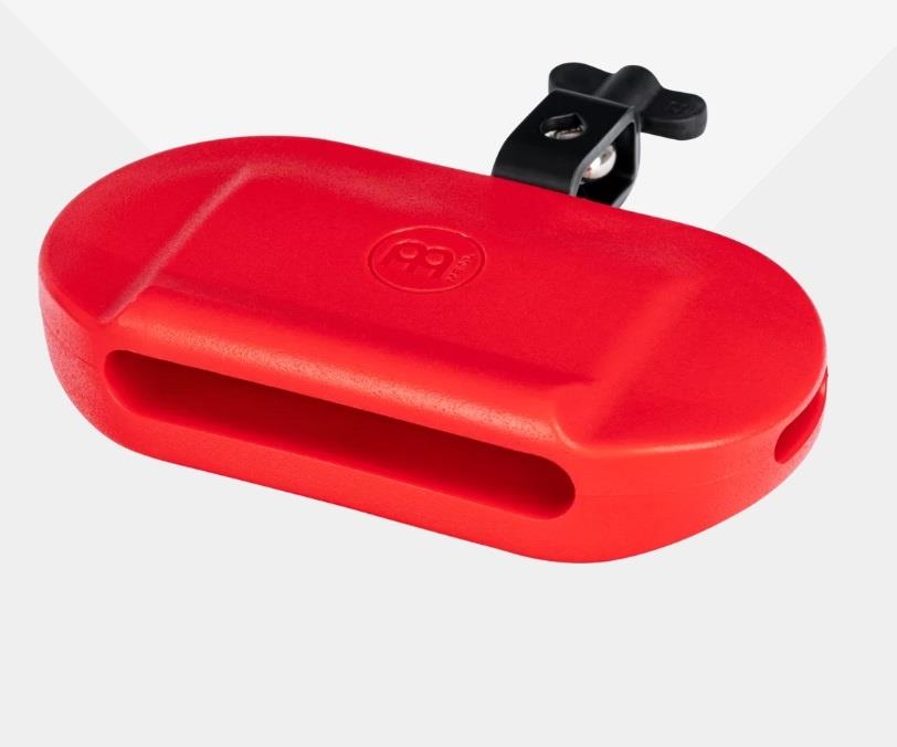 Bloco Sonoro Meinl Low Pitch Block Red MPE4R com timbre médio grave