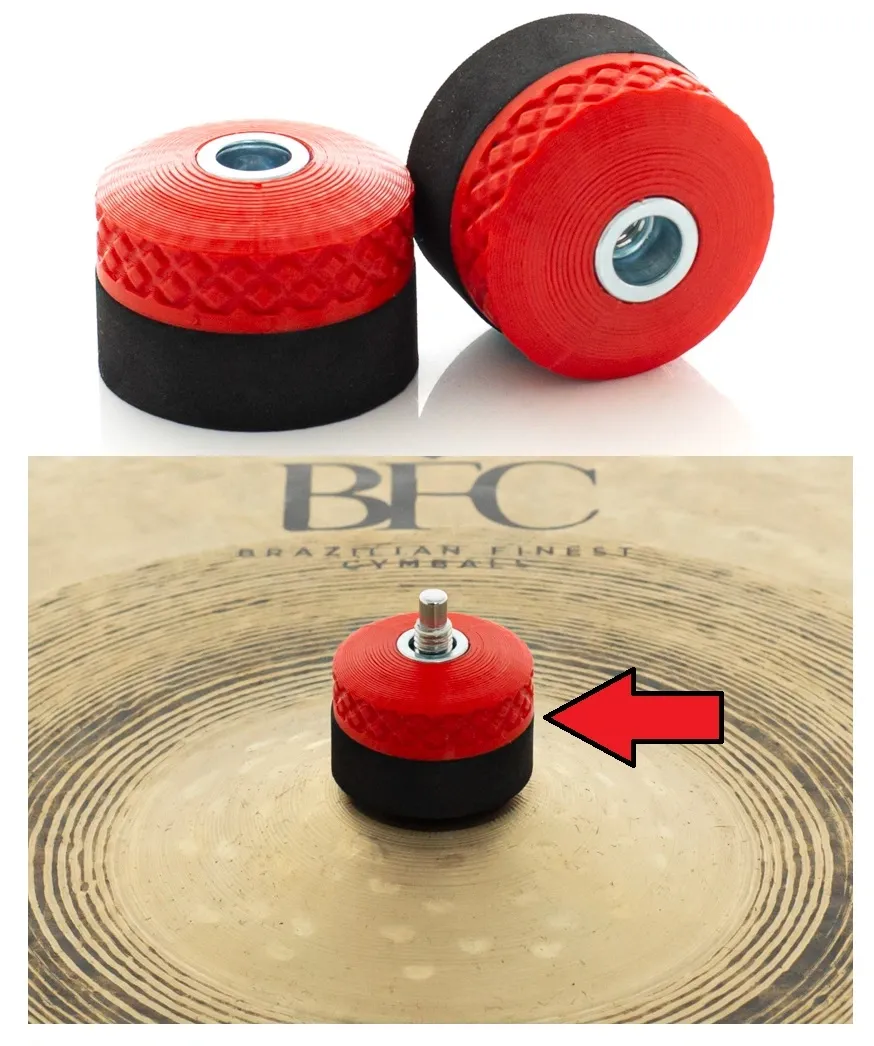 Borboleta Feel Good Red com feltro fixo kit com 2 unidades estante 8mm Made in Brazil Gourmet Artesanal