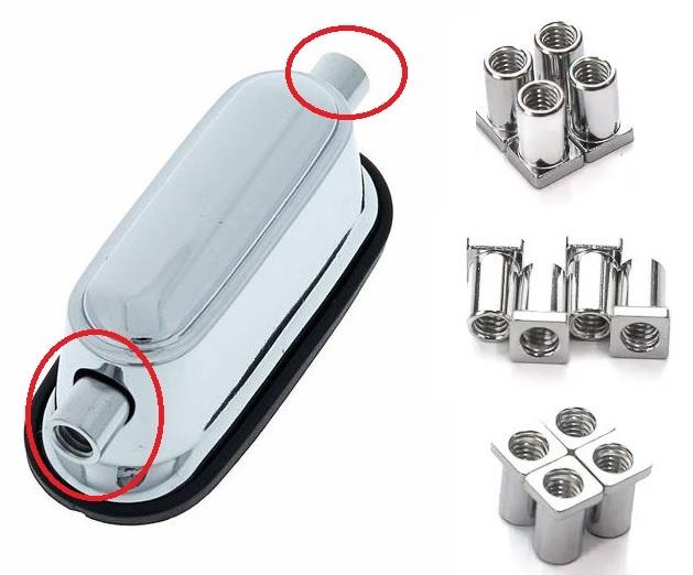 Buchas de Afinação Gibraltar SC-LN Kit com 12 para canoas de caixa, surdo ou tom (019328)