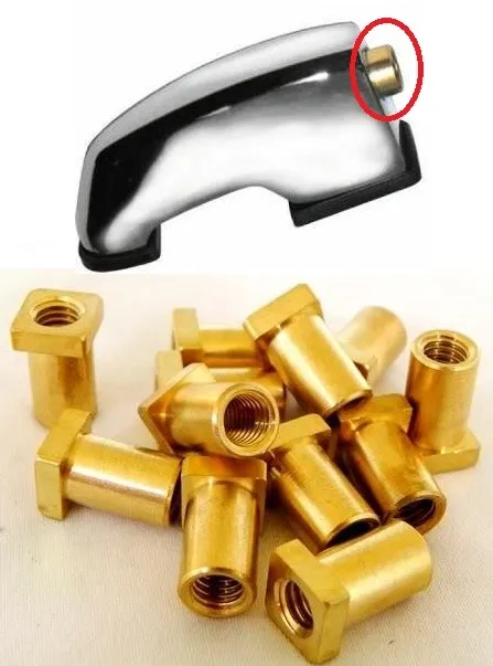Buchas de Afinação Pearl DC-5BN Kit com 12 de Brass para bumbo e canoa Pearl CL-250
