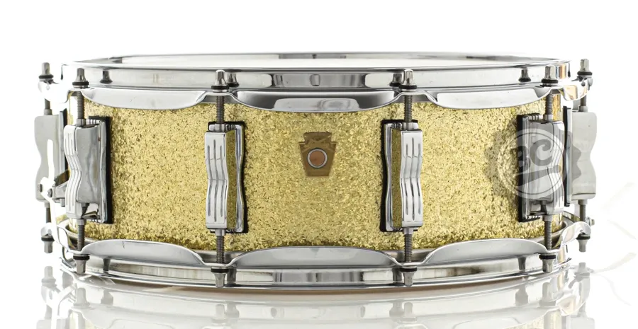 Caixa Ludwig Legacy Series Silver Sparkle 14x5" Maple Vintage Shell Made in USA (Seminovo)