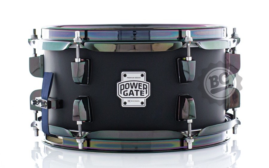 Caixa Michael Power Gate Dark Shot 10x5,5" com aros PowerHoop e Black Nickel Hardware PGD1055