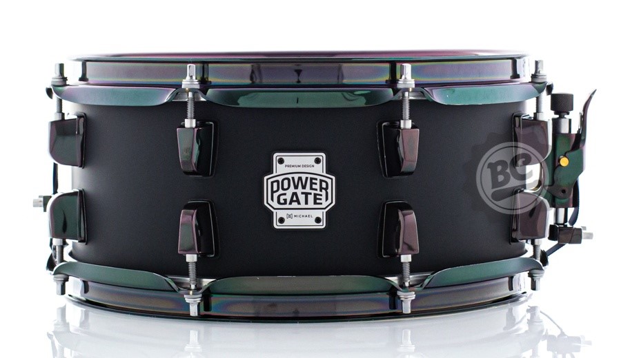 Caixa Michael Power Gate Dark Shot 12x5,5" com aros PowerHoop e Black Nickel Hardware PGD1255