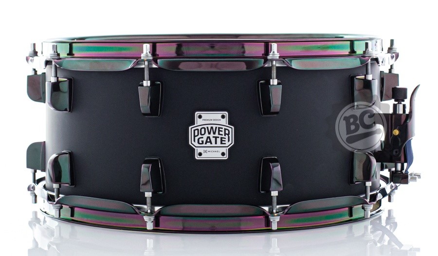 Caixa Michael Power Gate Dark Shot 14x6,5" com aros PowerHoop e Black Nickel Hardware PGD1465