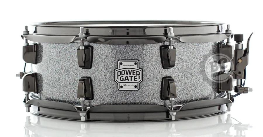 Caixa Michael Power Gate Grafitti 13x5" PGG1305 com aros PowerHoop 2.3mm e Black Nickel Hardware