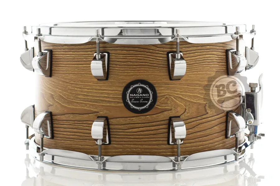 Caixa Nagano Snare Series Big Beat Modern Wood MWD 14x8" com 10 afinações